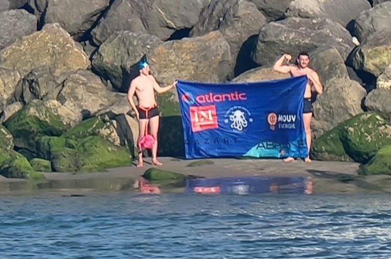 Traversée de la Manche réussie pour Squid'EM