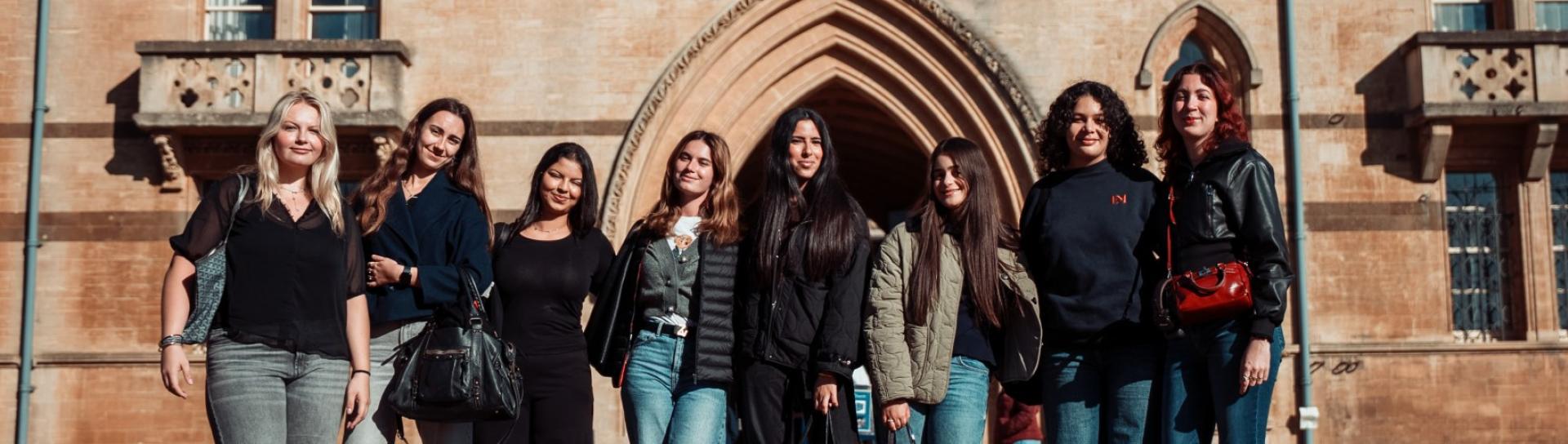 EM Normandie Oxford students group pic