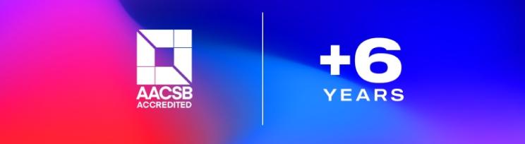 Renouvellement AACSB pour 6 ans
