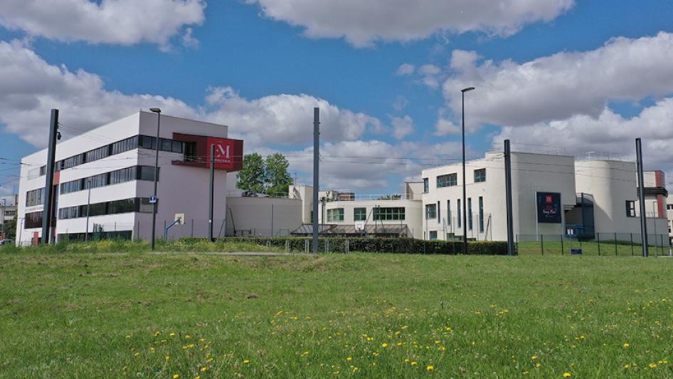 Campus de Caen vue tram