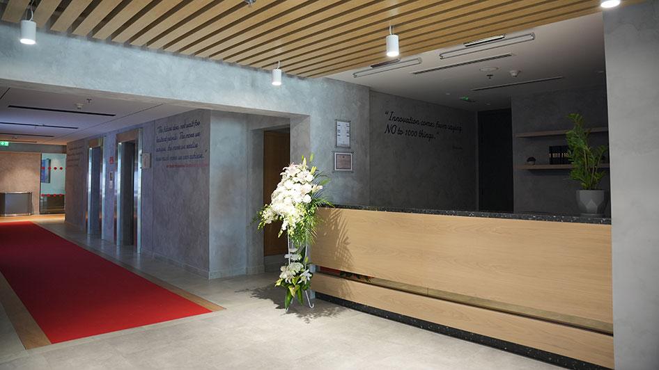 Campus Dubaï accueil